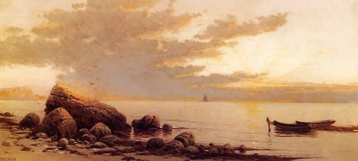 Alfred Thompson Bricher Sunset